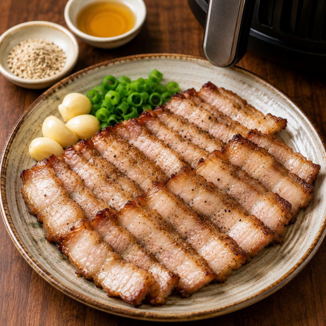 氣炸鹹豬肉