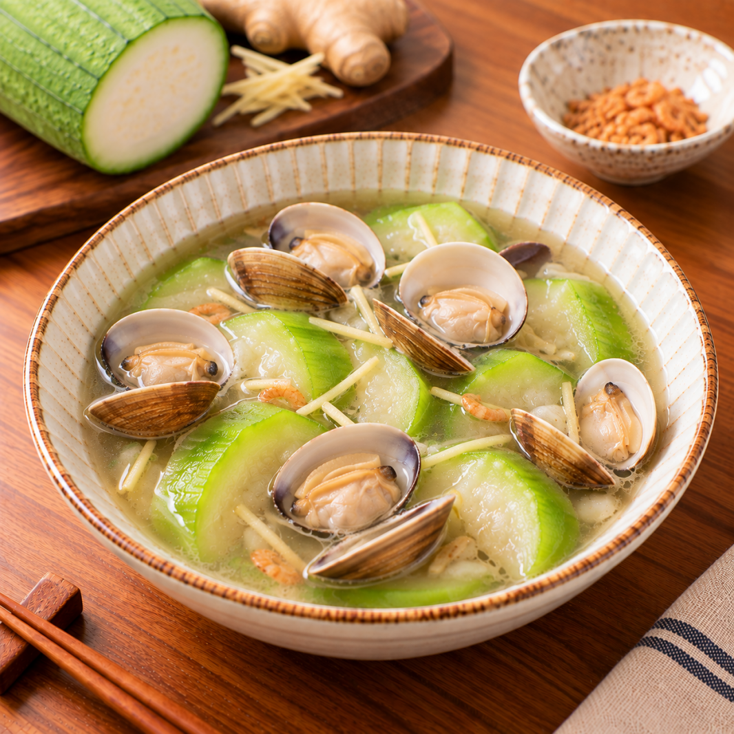 絲瓜蛤蜊湯