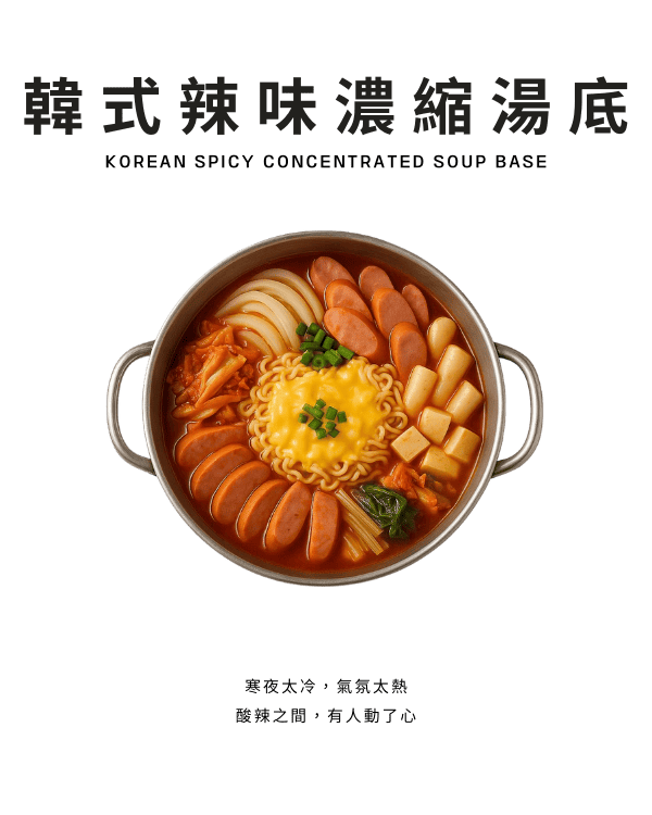 韓式辣味濃縮湯底