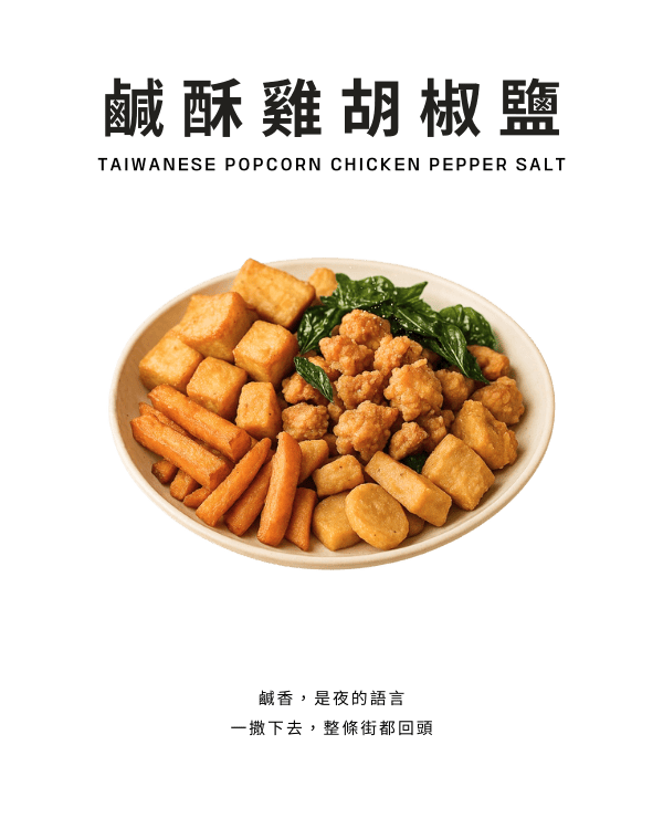 鹹酥雞胡椒鹽